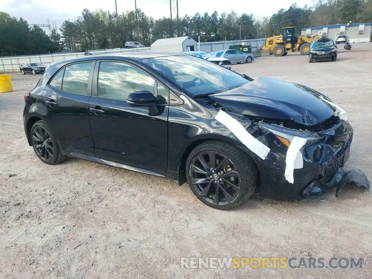 4 Фотография поврежденного автомобиля JTNC4MBE7P3199862 TOYOTA COROLLA 2023