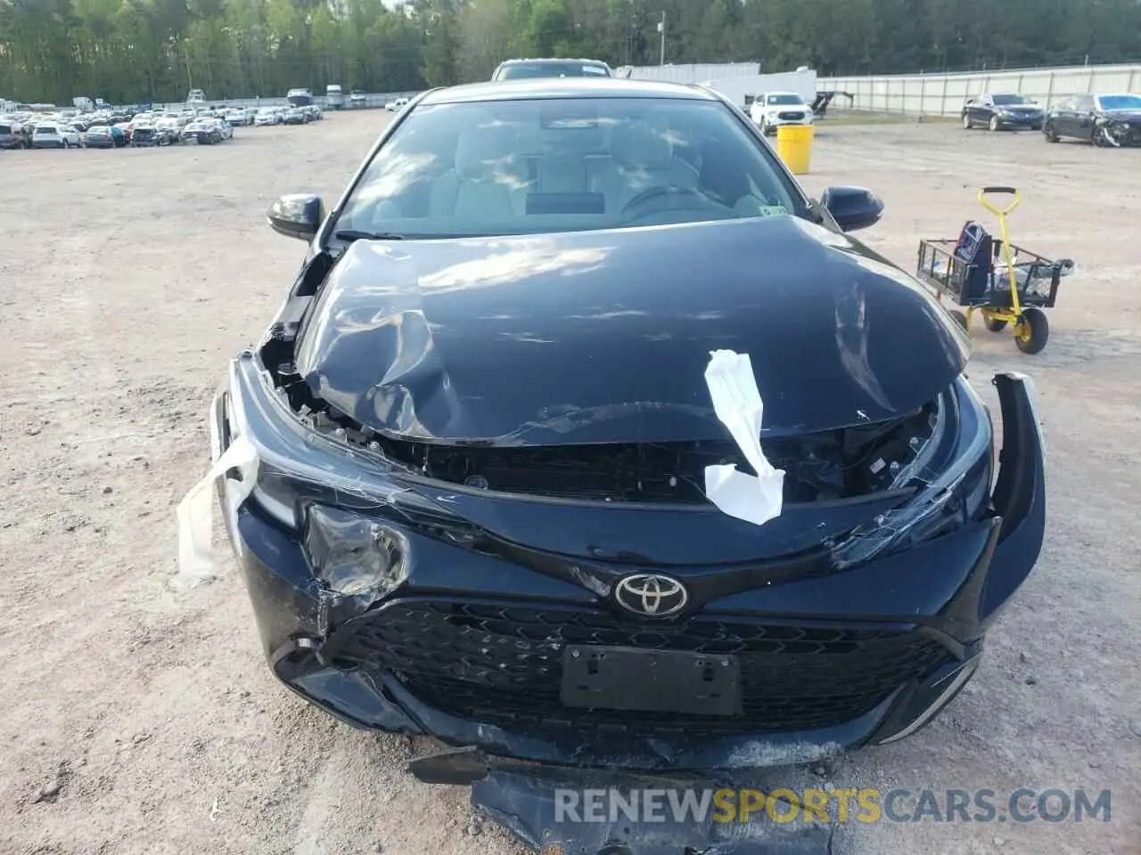 5 Фотография поврежденного автомобиля JTNC4MBE7P3199862 TOYOTA COROLLA 2023