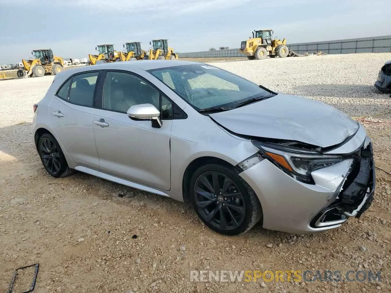 4 Photograph of a damaged car JTNC4MBE7P3210701 TOYOTA COROLLA 2023