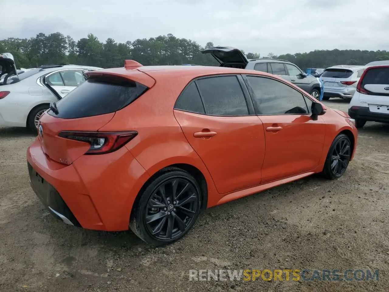 3 Photograph of a damaged car JTNC4MBE8P3202218 TOYOTA COROLLA 2023
