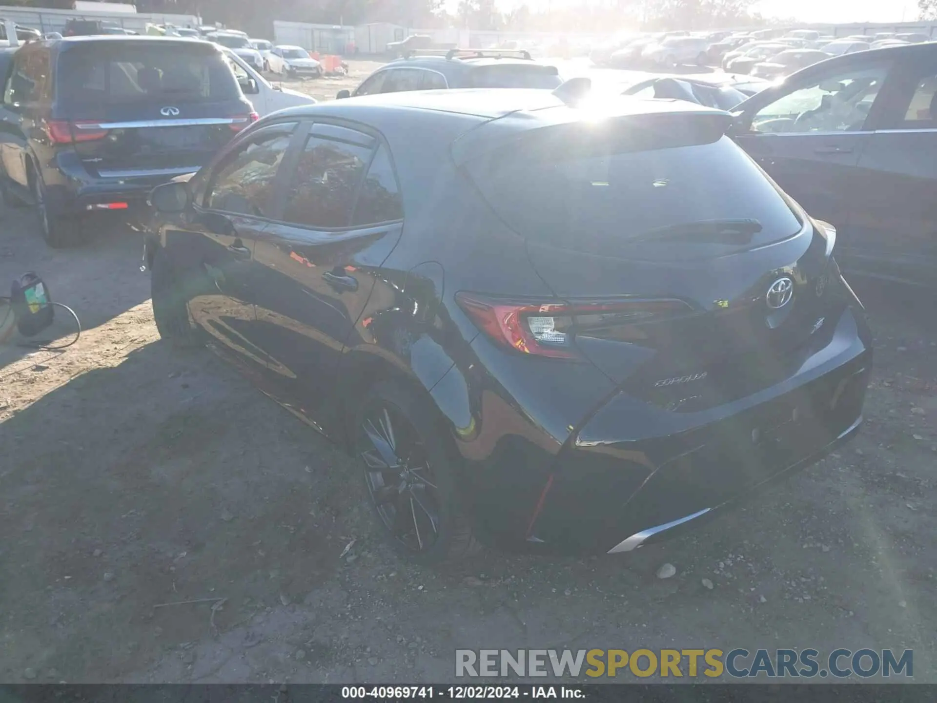 3 Фотография поврежденного автомобиля JTNC4MBEXP3194736 TOYOTA COROLLA 2023