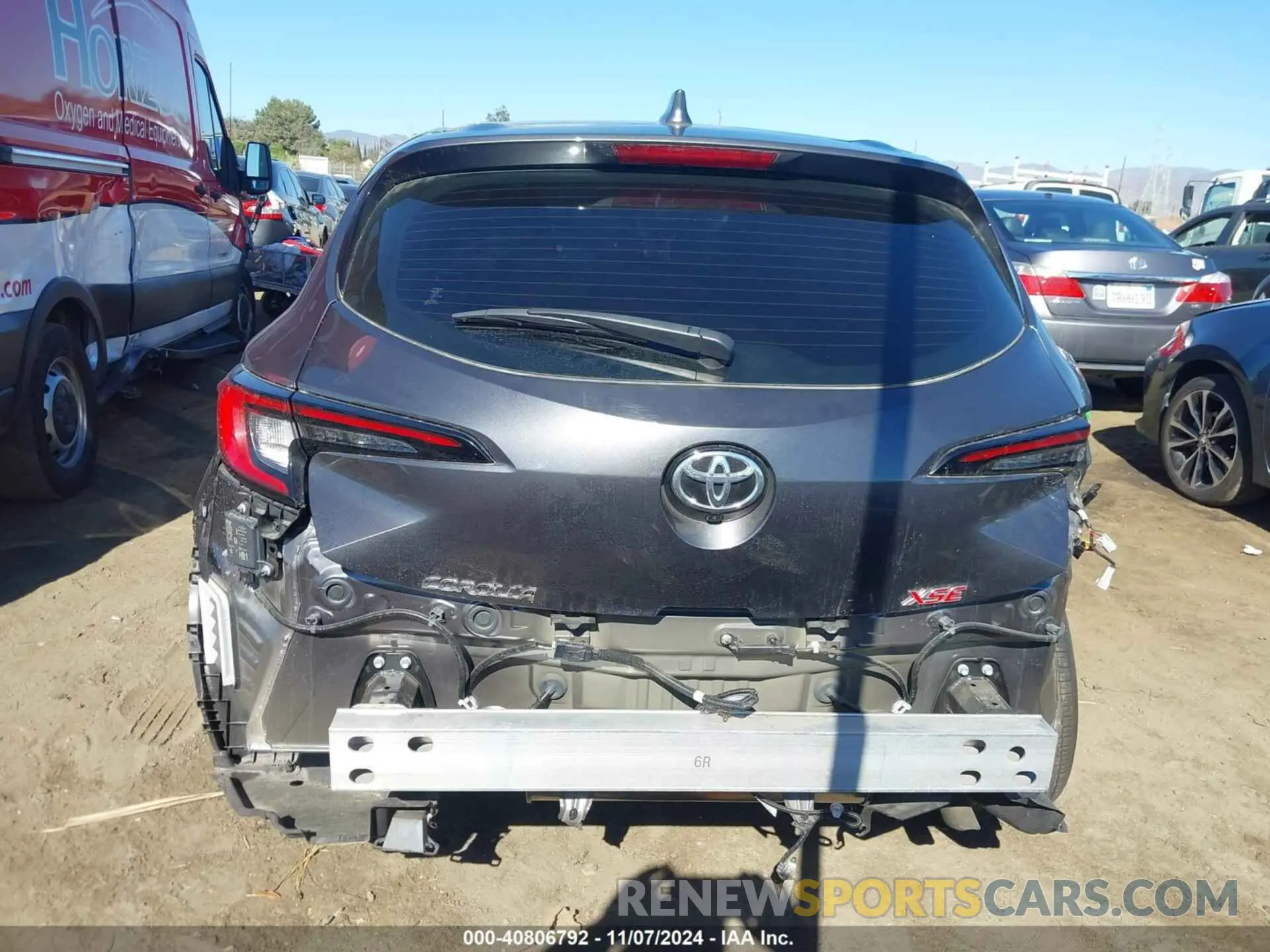 17 Photograph of a damaged car JTNC4MBEXP3213236 TOYOTA COROLLA 2023