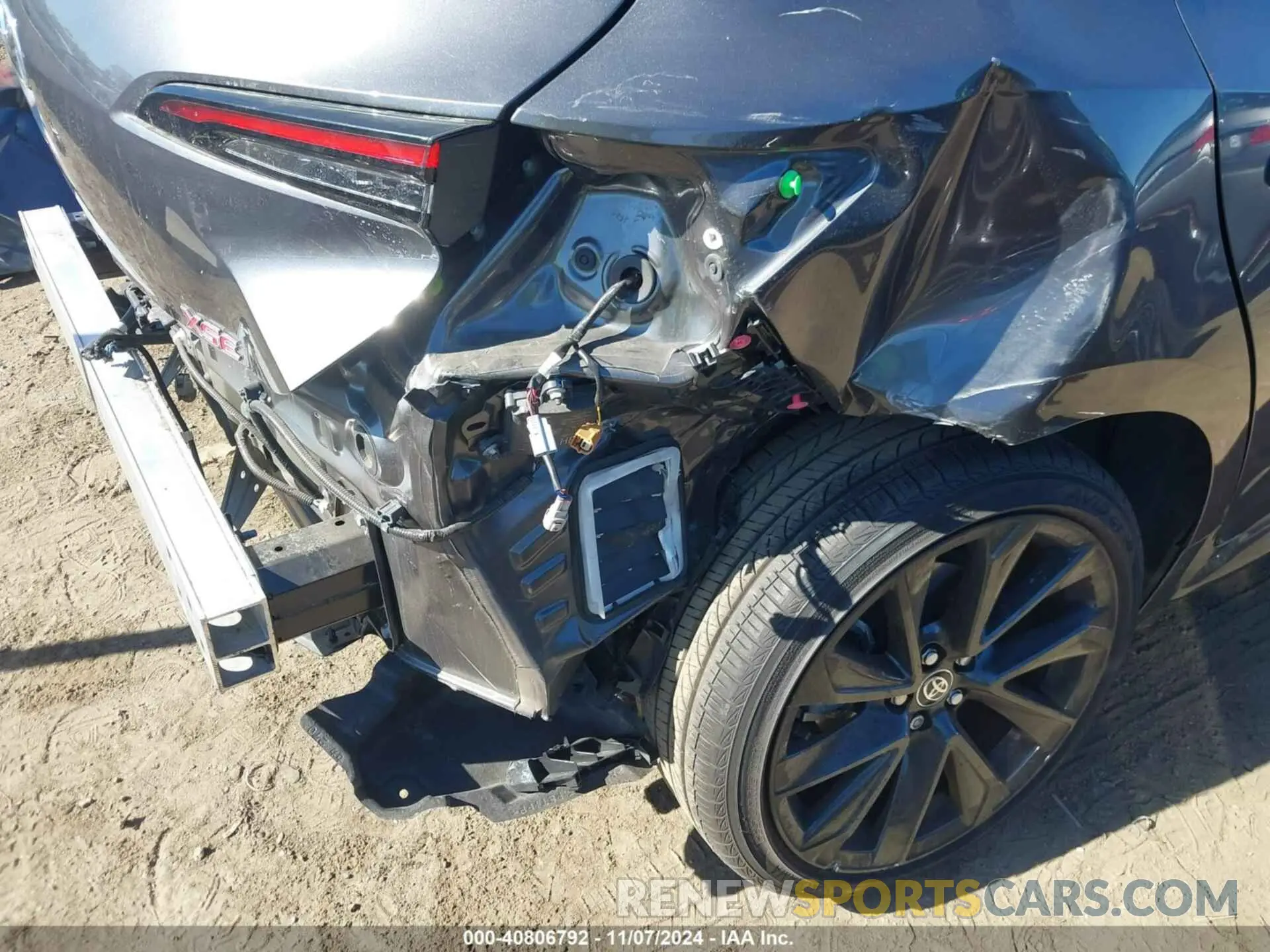 6 Photograph of a damaged car JTNC4MBEXP3213236 TOYOTA COROLLA 2023