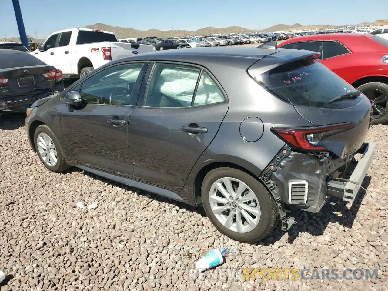 2 Photograph of a damaged car JTND4MBE0P3203237 TOYOTA COROLLA 2023
