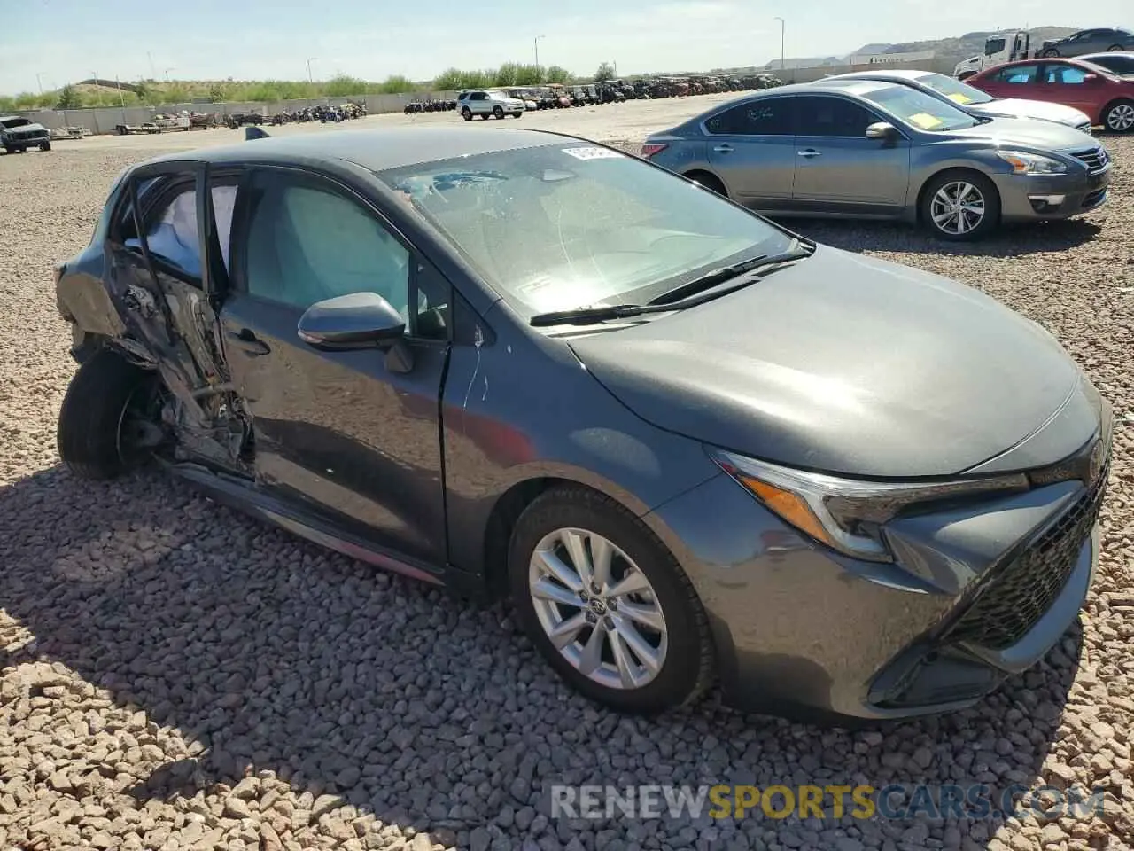 4 Photograph of a damaged car JTND4MBE0P3203237 TOYOTA COROLLA 2023