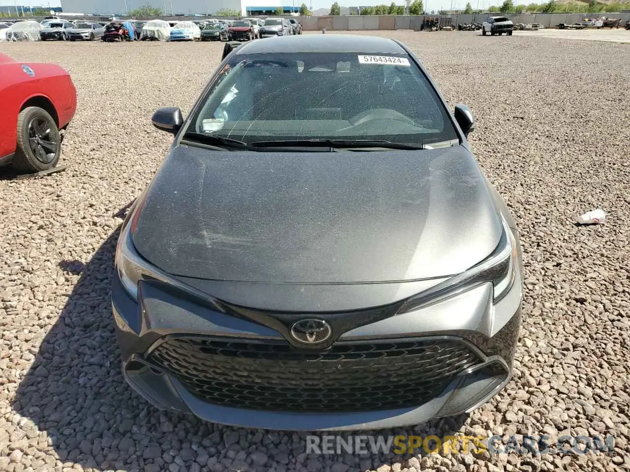 5 Photograph of a damaged car JTND4MBE0P3203237 TOYOTA COROLLA 2023