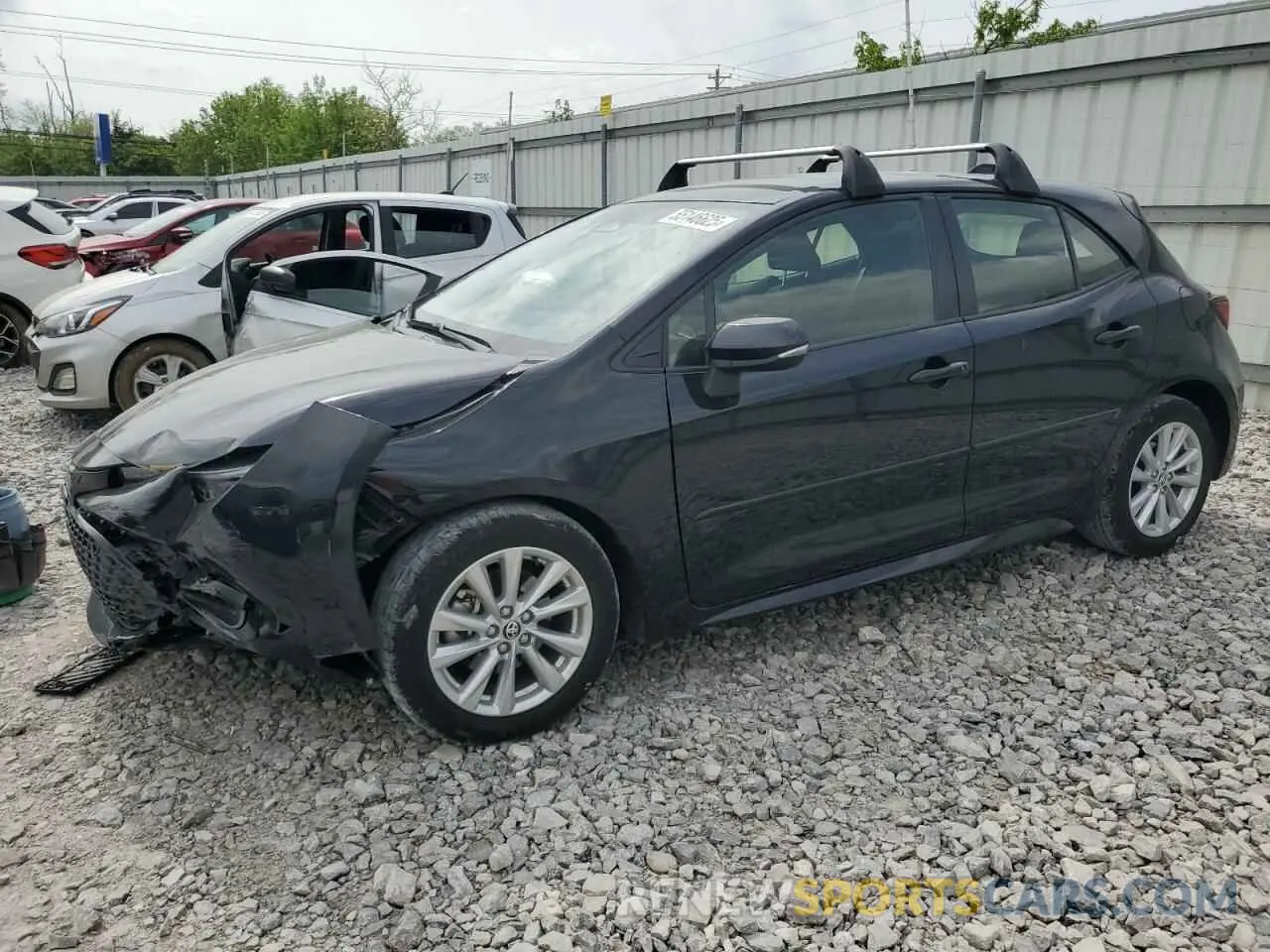 1 Photograph of a damaged car JTND4MBE1P3210407 TOYOTA COROLLA 2023