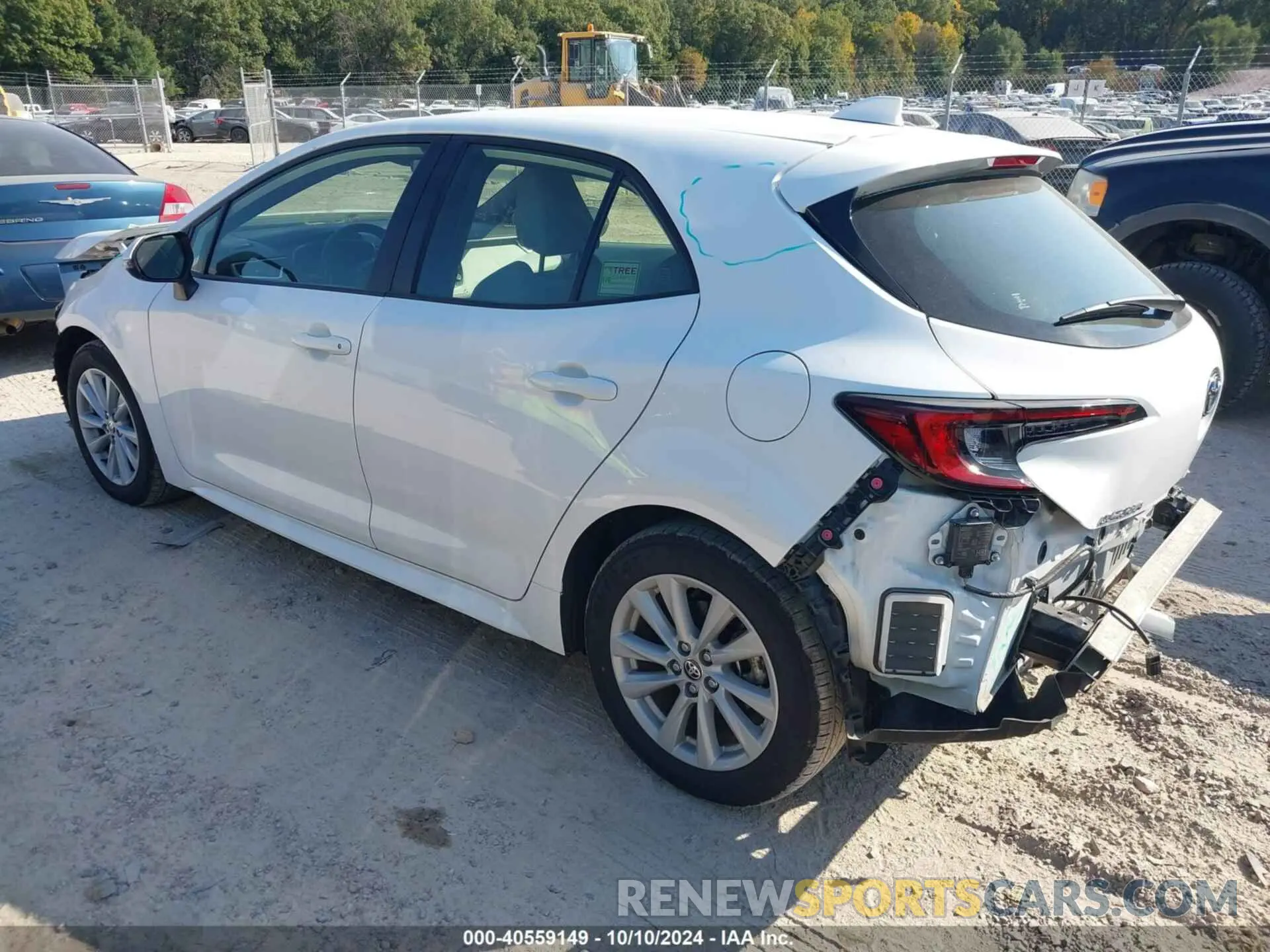 3 Photograph of a damaged car JTND4MBE1P3213646 TOYOTA COROLLA 2023