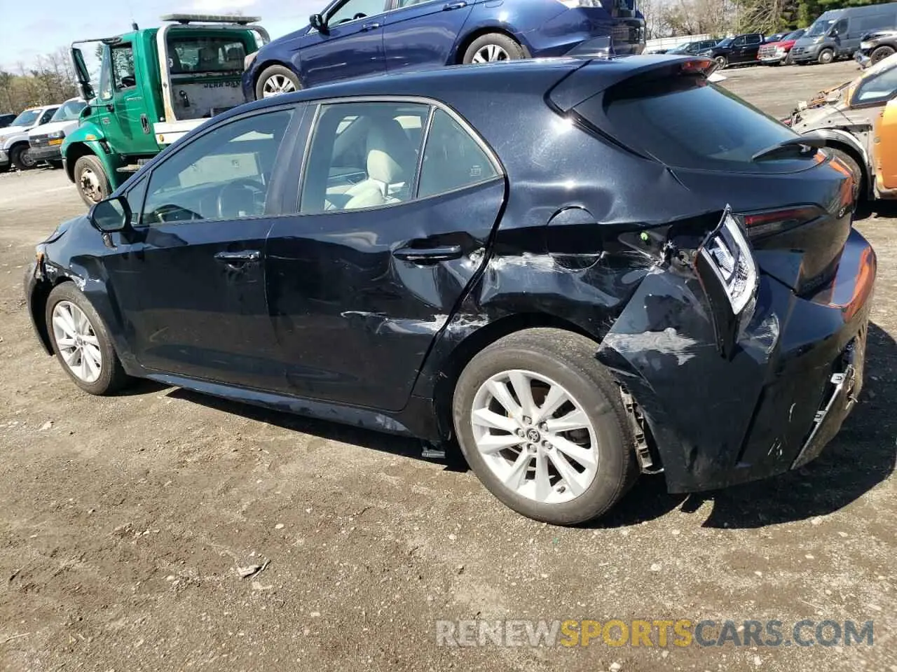 2 Photograph of a damaged car JTND4MBE2P3203031 TOYOTA COROLLA 2023