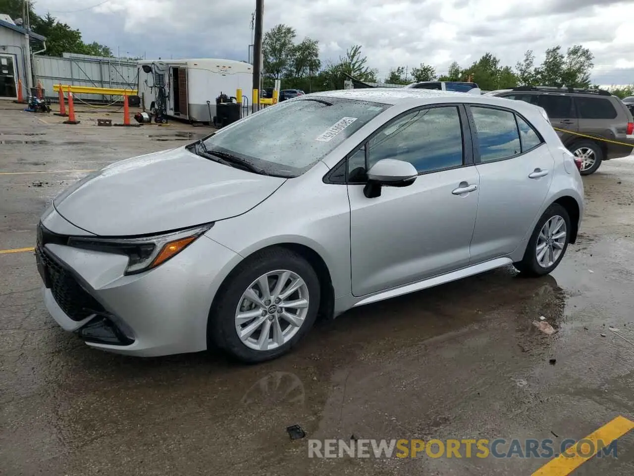 1 Фотография поврежденного автомобиля JTND4MBE2P3203496 TOYOTA COROLLA 2023
