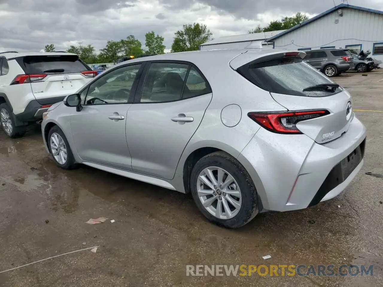 2 Фотография поврежденного автомобиля JTND4MBE2P3203496 TOYOTA COROLLA 2023