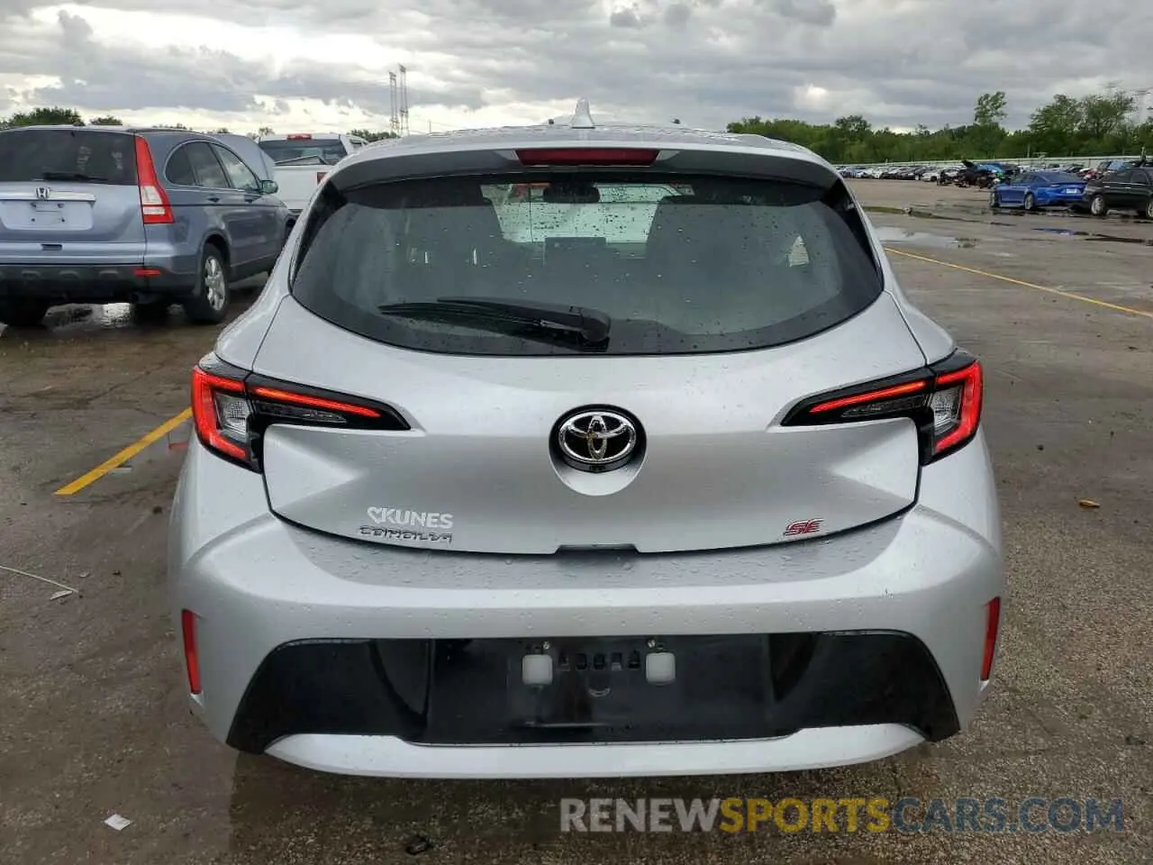 6 Фотография поврежденного автомобиля JTND4MBE2P3203496 TOYOTA COROLLA 2023