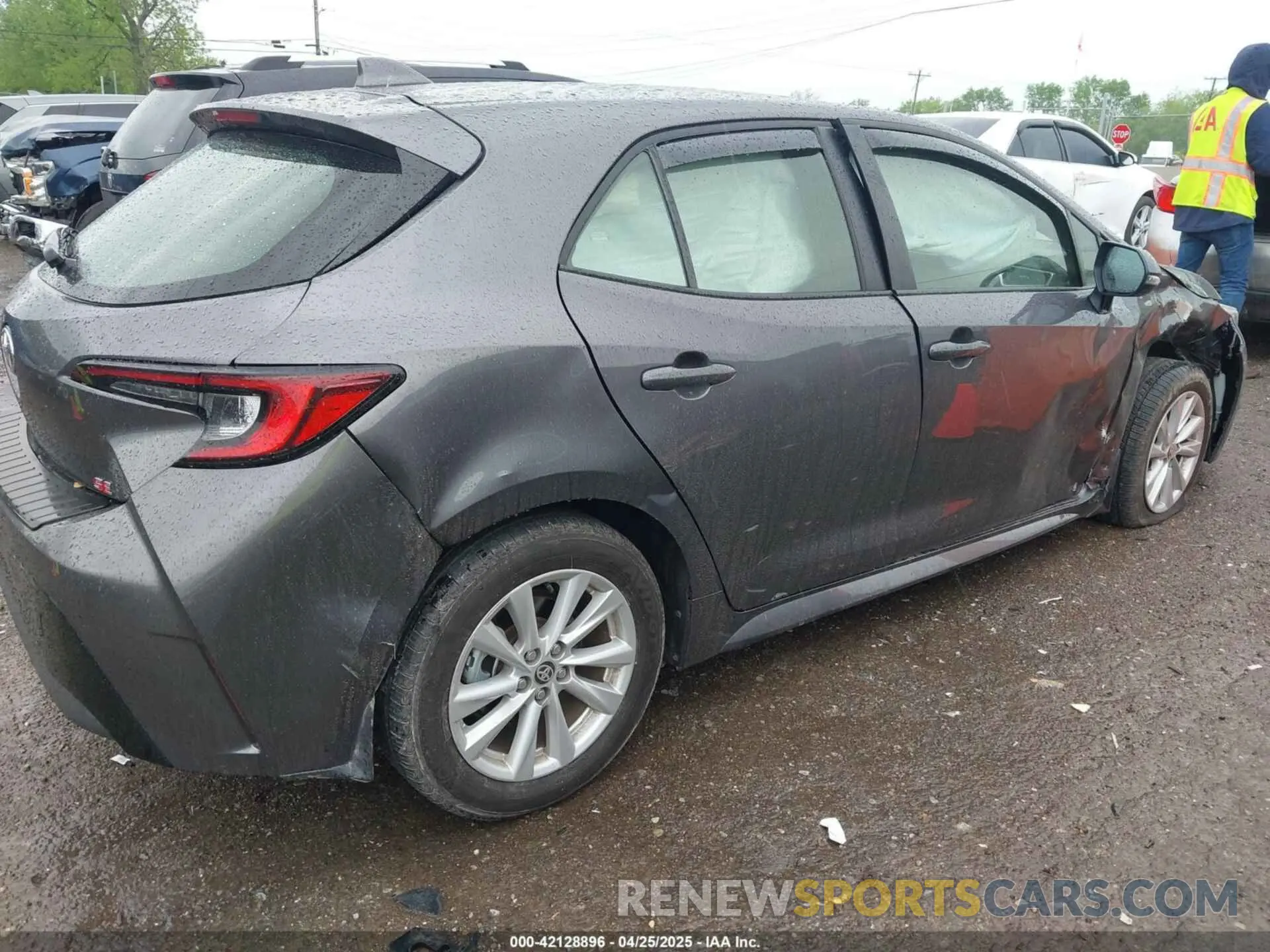 4 Фотография поврежденного автомобиля JTND4MBE2P3208889 TOYOTA COROLLA 2023