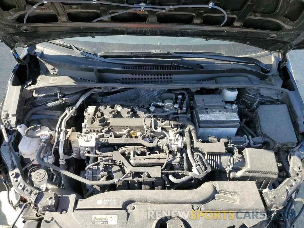 11 Фотография поврежденного автомобиля JTND4MBE2P3211601 TOYOTA COROLLA 2023