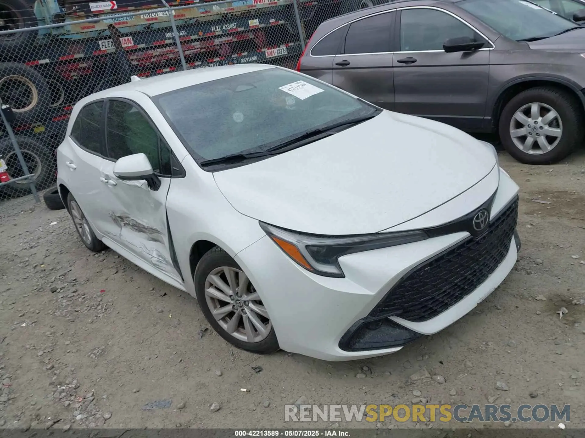 1 Photograph of a damaged car JTND4MBE3P3199524 TOYOTA COROLLA 2023