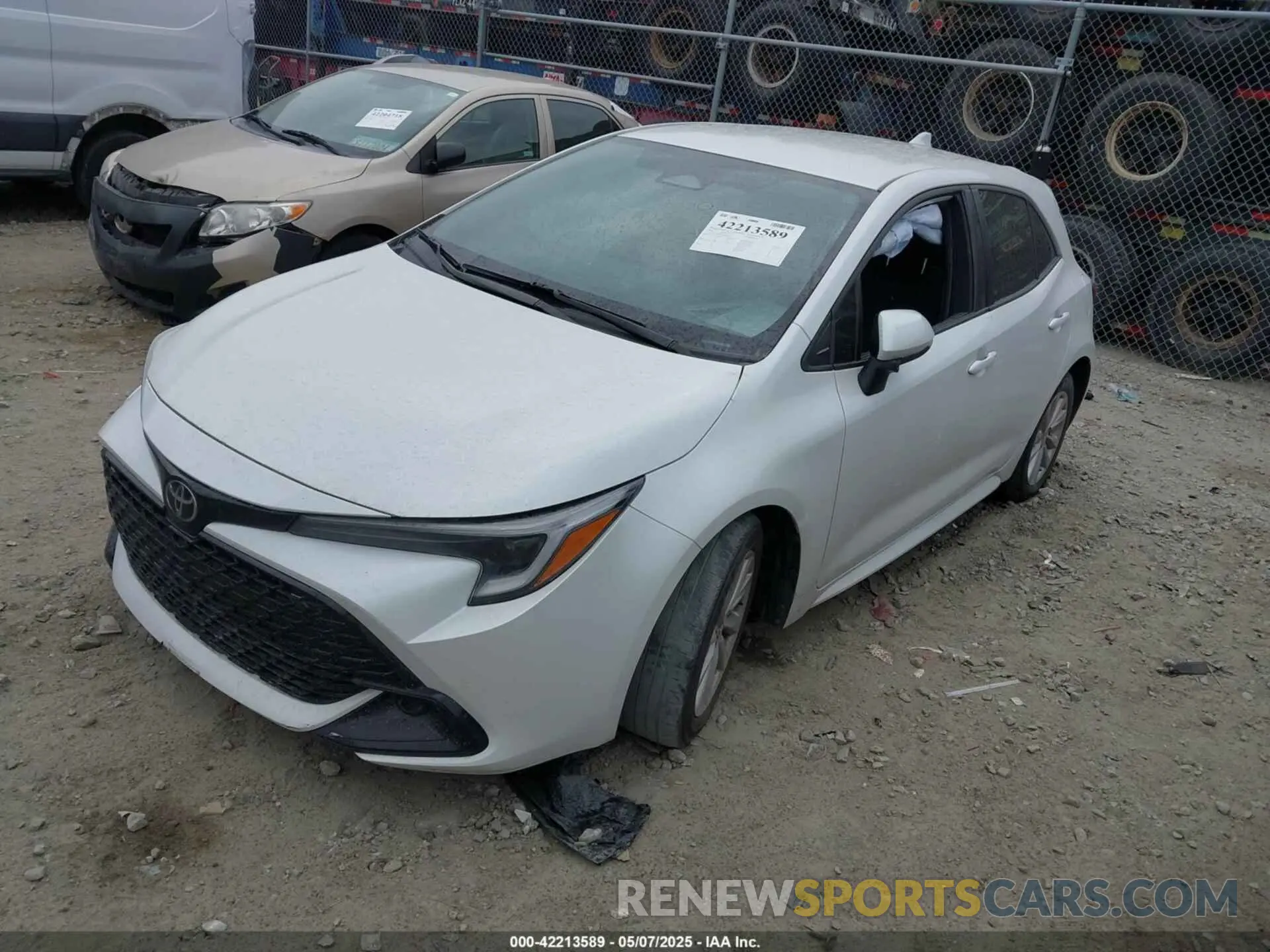 2 Photograph of a damaged car JTND4MBE3P3199524 TOYOTA COROLLA 2023