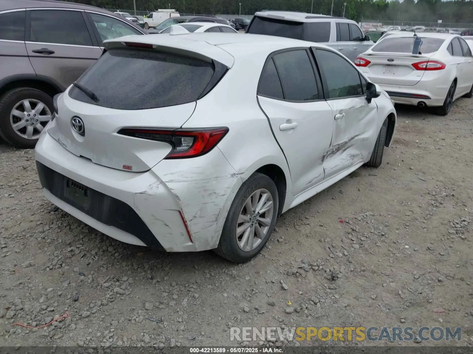 4 Photograph of a damaged car JTND4MBE3P3199524 TOYOTA COROLLA 2023