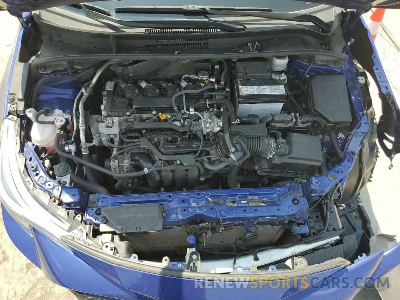 11 Фотография поврежденного автомобиля JTND4MBE4P3206769 TOYOTA COROLLA 2023
