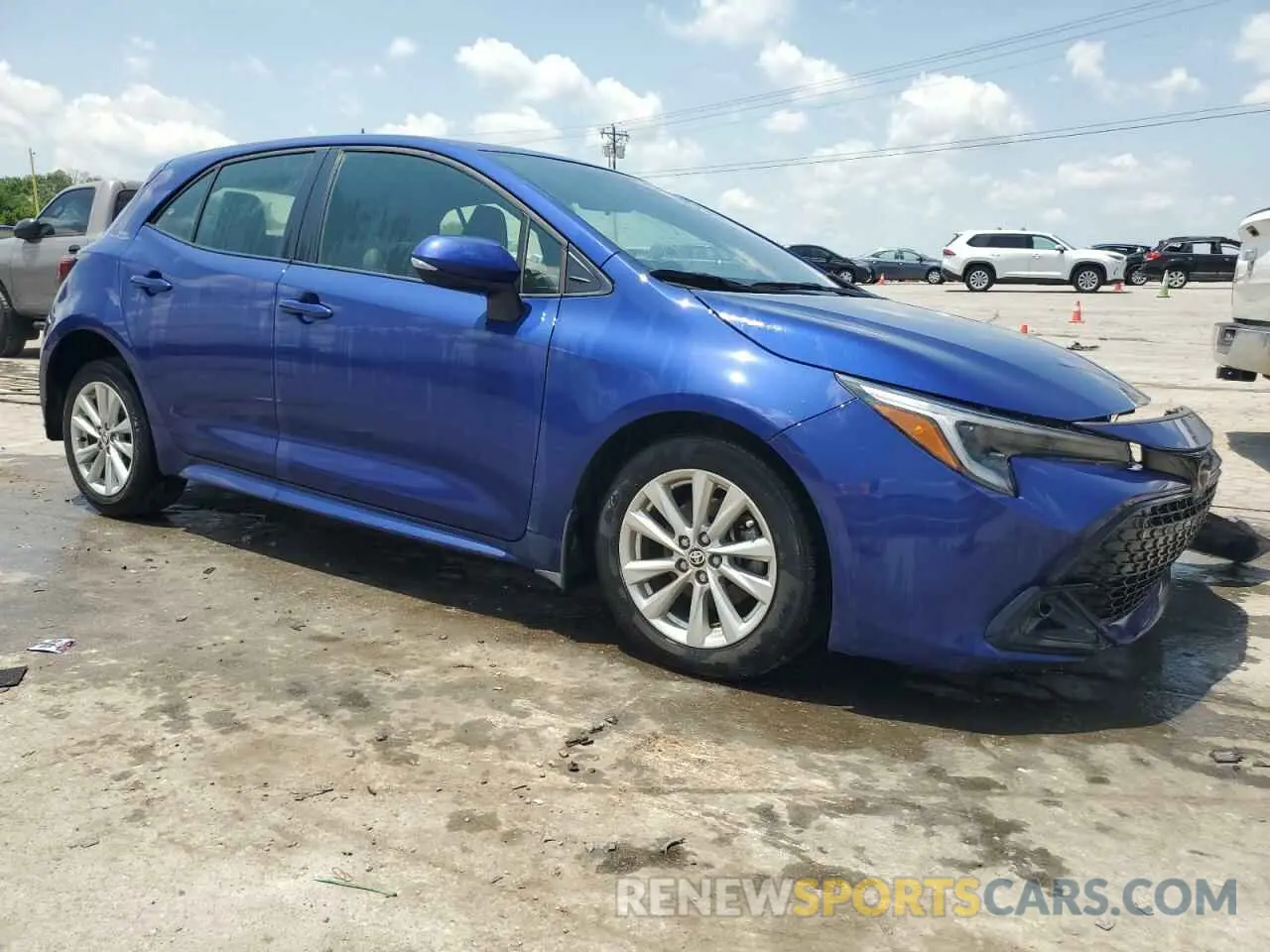 4 Фотография поврежденного автомобиля JTND4MBE4P3206769 TOYOTA COROLLA 2023