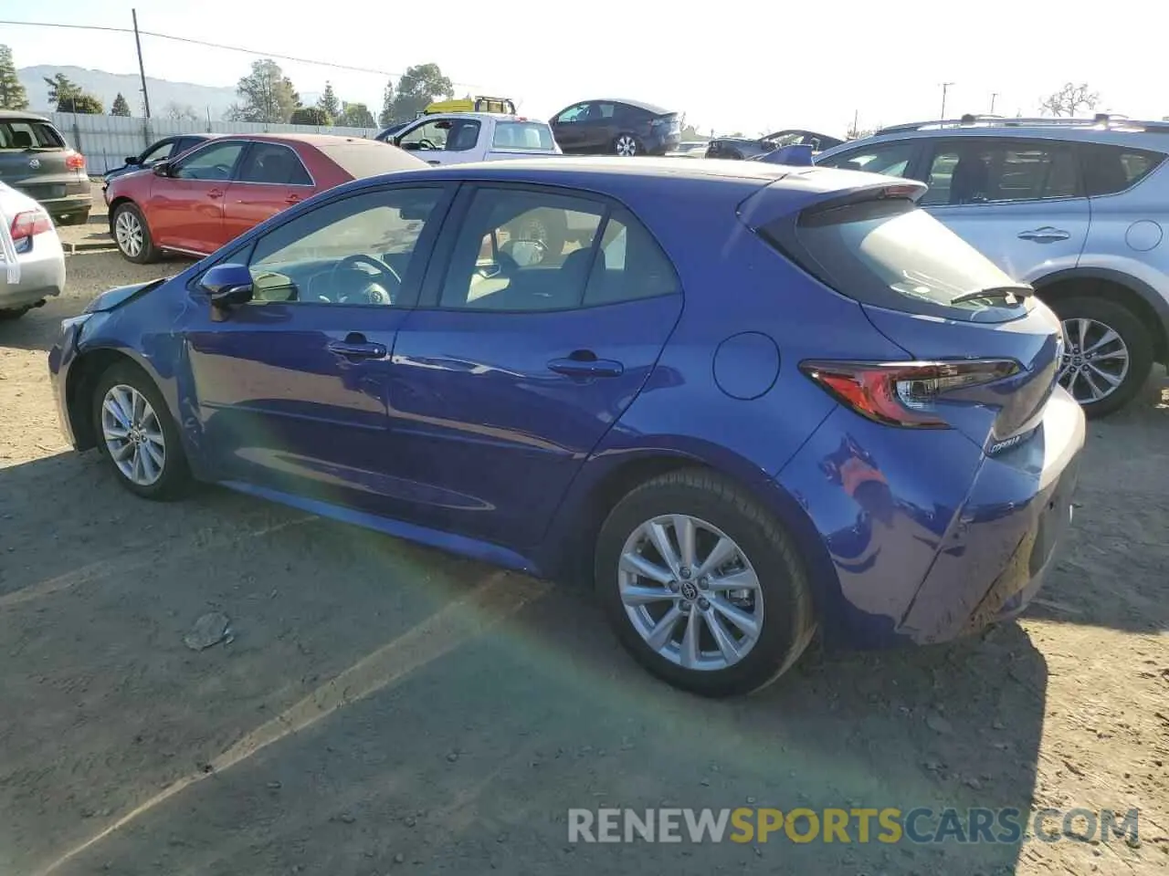 2 Photograph of a damaged car JTND4MBE6P3197167 TOYOTA COROLLA 2023