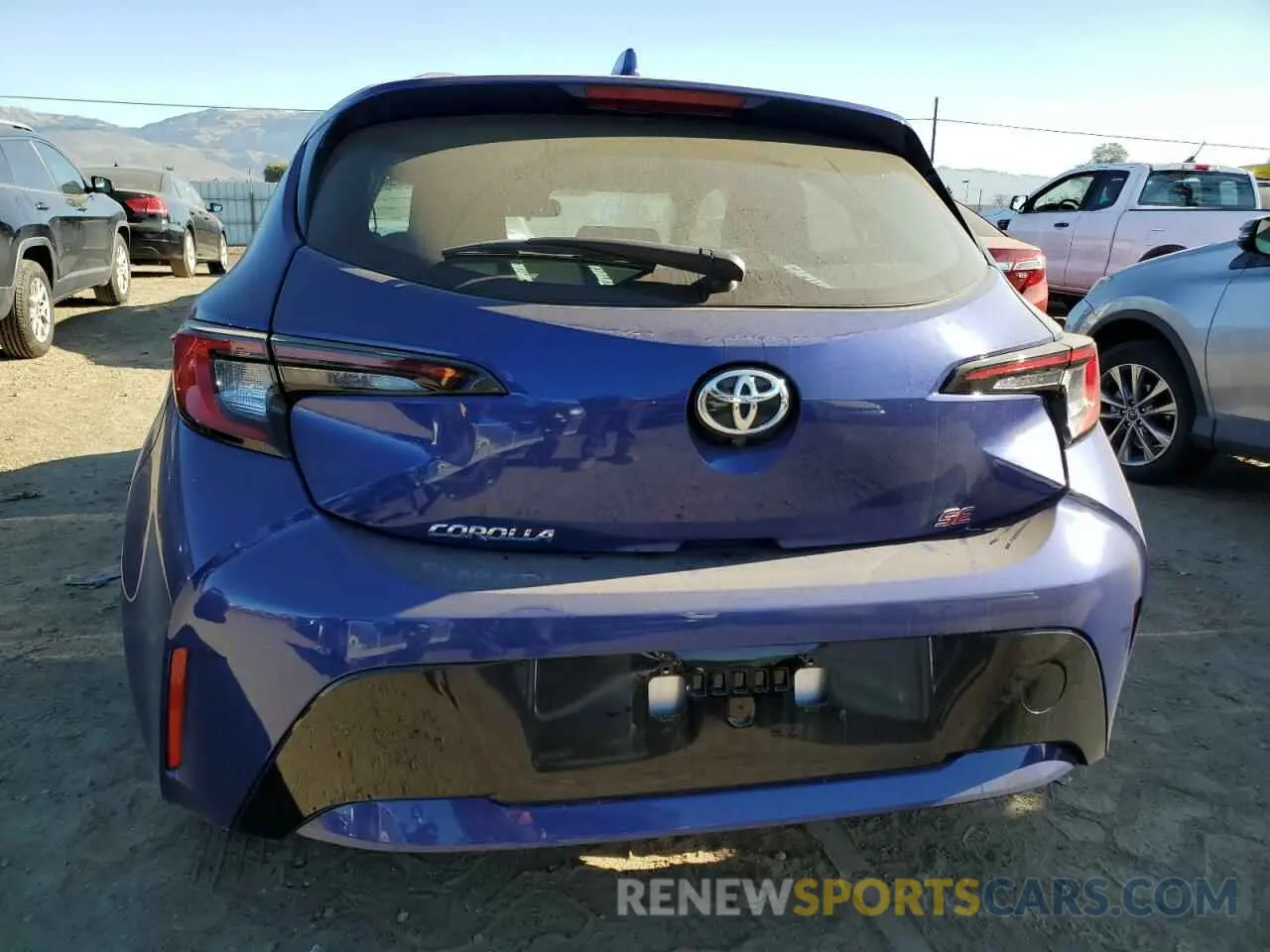 6 Photograph of a damaged car JTND4MBE6P3197167 TOYOTA COROLLA 2023