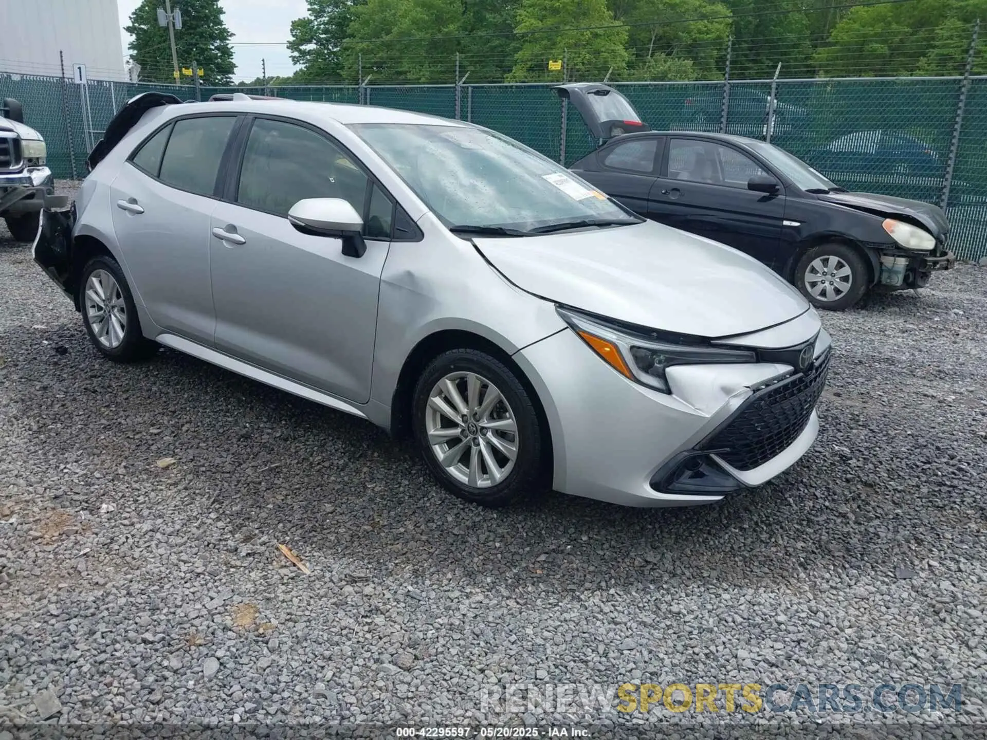 1 Фотография поврежденного автомобиля JTND4MBE6P3201993 TOYOTA COROLLA 2023
