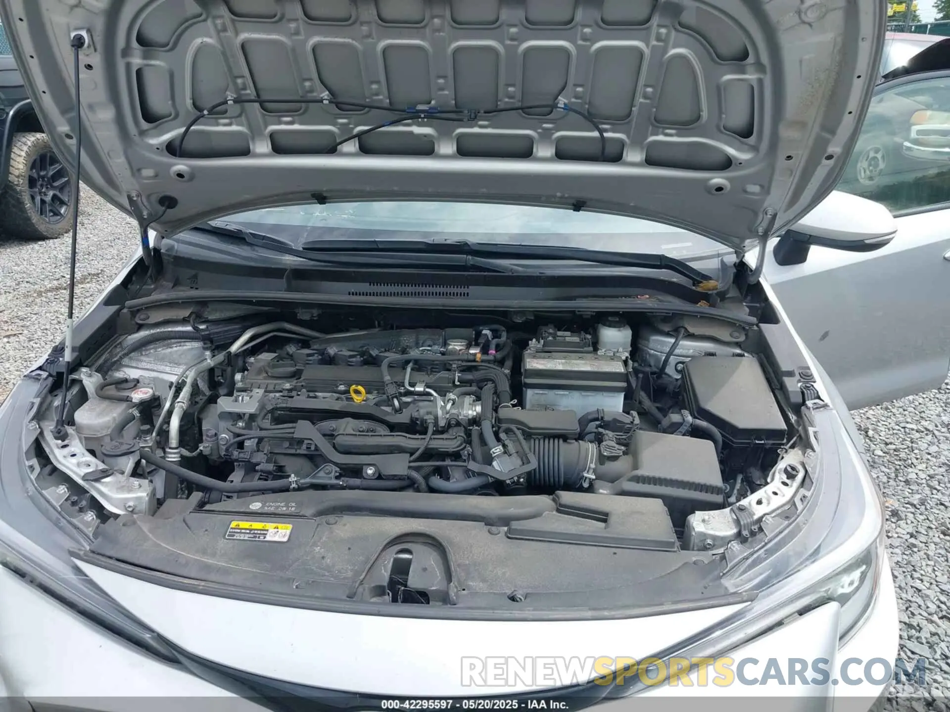 10 Фотография поврежденного автомобиля JTND4MBE6P3201993 TOYOTA COROLLA 2023