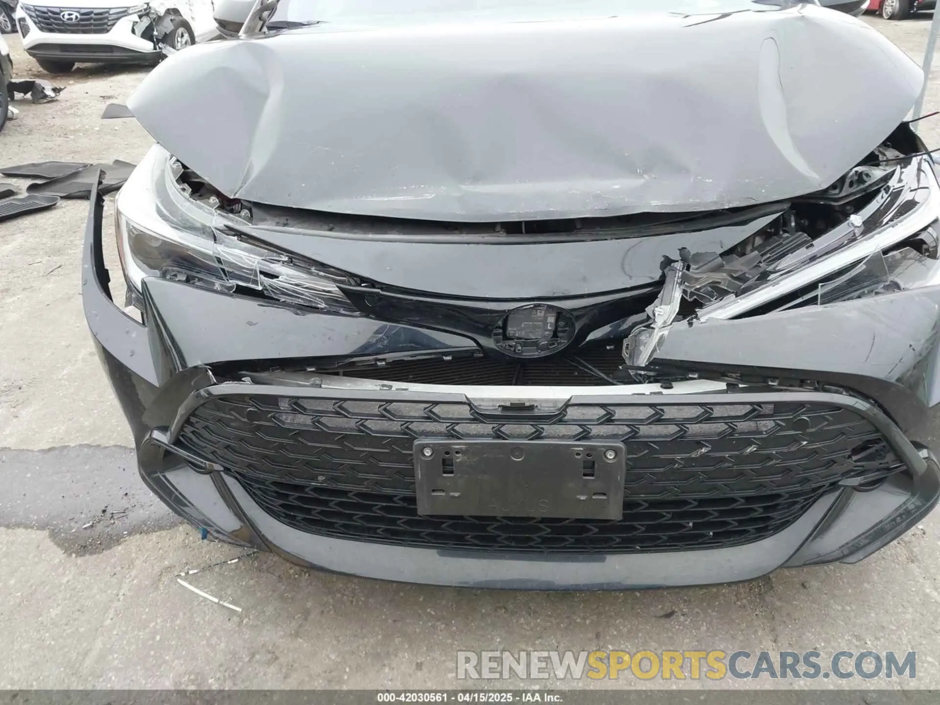 6 Photograph of a damaged car JTND4MBE7P3193113 TOYOTA COROLLA 2023