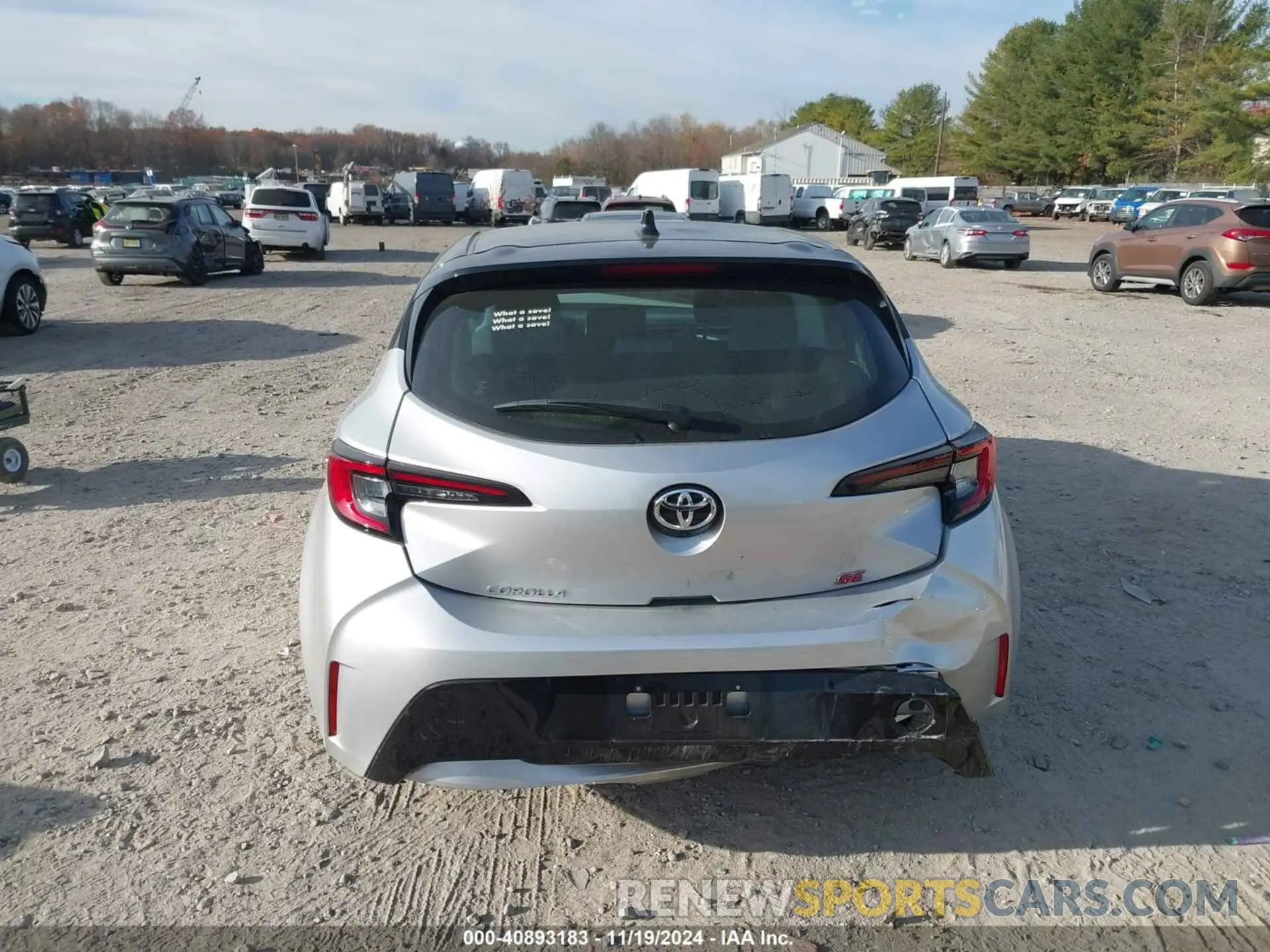 16 Фотография поврежденного автомобиля JTND4MBE7P3195279 TOYOTA COROLLA 2023