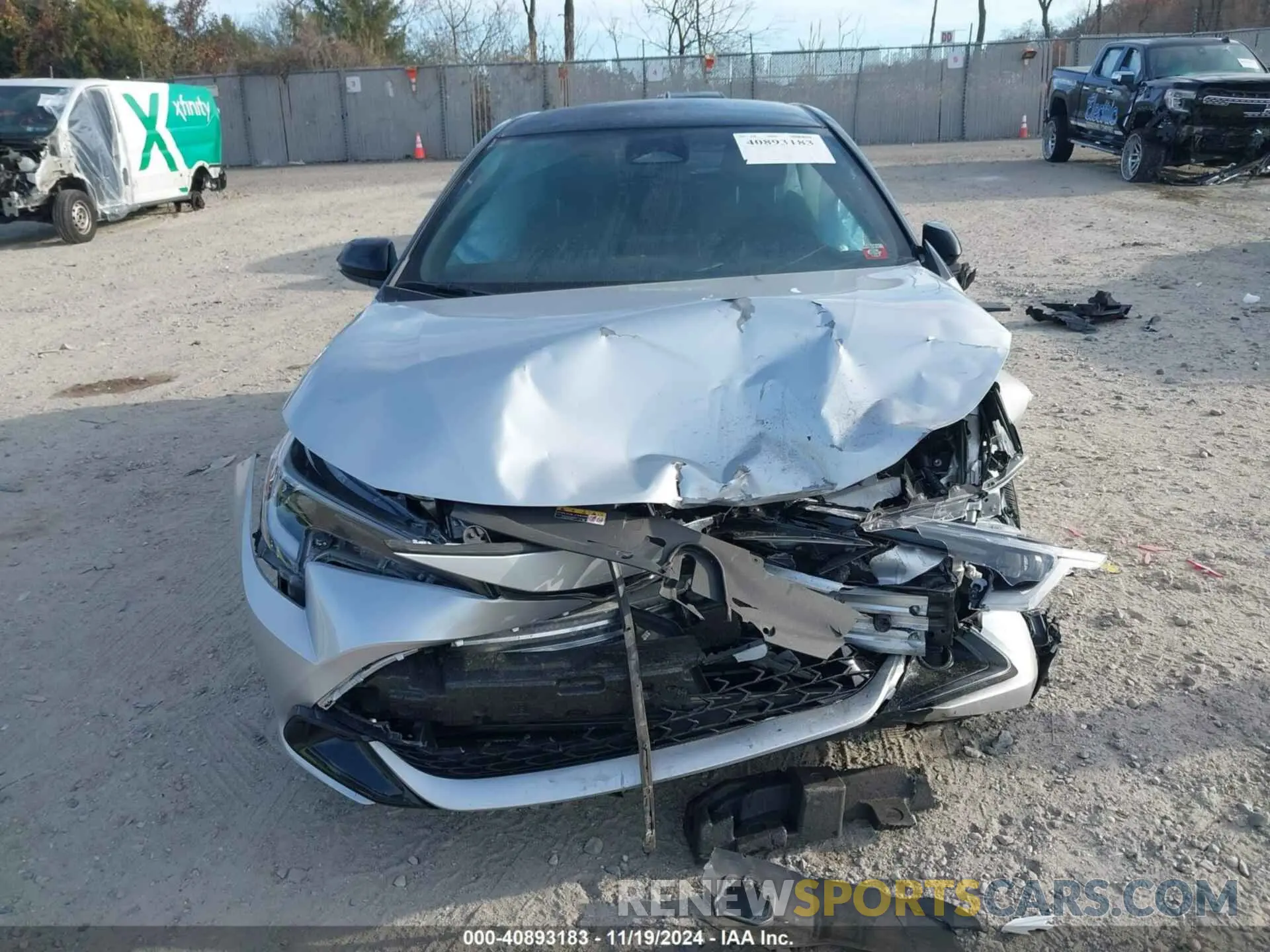 6 Фотография поврежденного автомобиля JTND4MBE7P3195279 TOYOTA COROLLA 2023