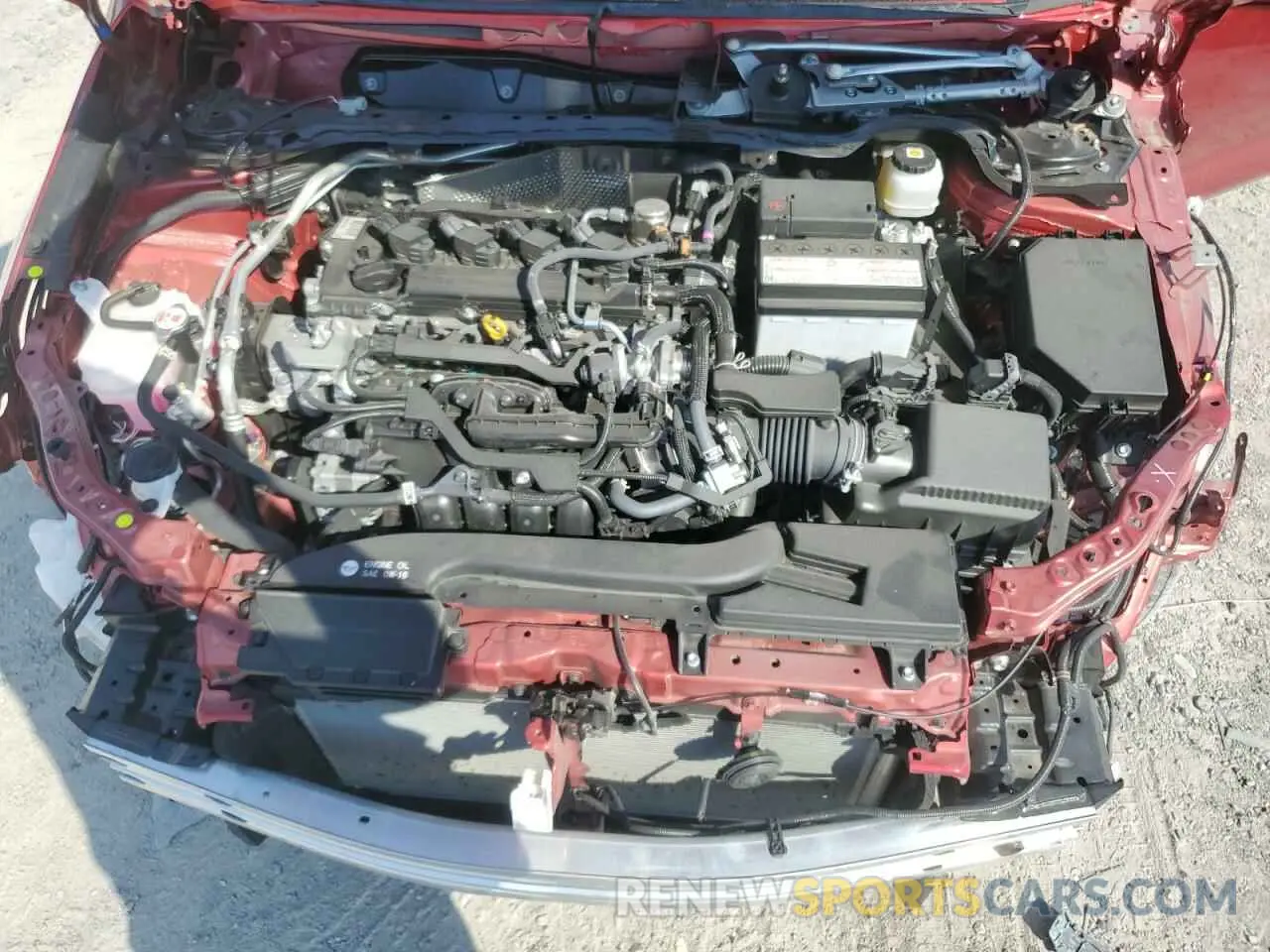 11 Фотография поврежденного автомобиля JTND4MBE7P3202277 TOYOTA COROLLA 2023