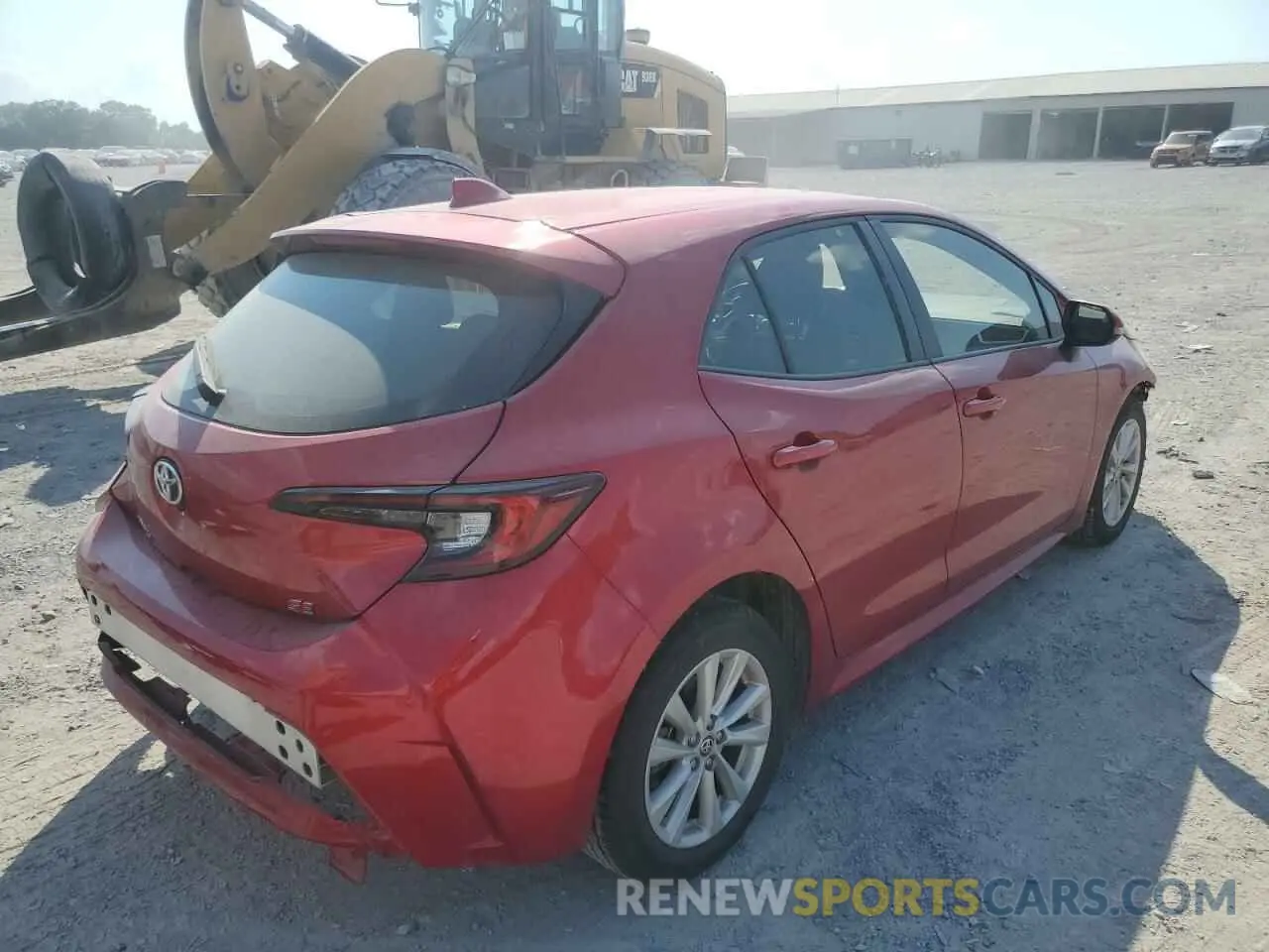 3 Фотография поврежденного автомобиля JTND4MBE7P3202277 TOYOTA COROLLA 2023