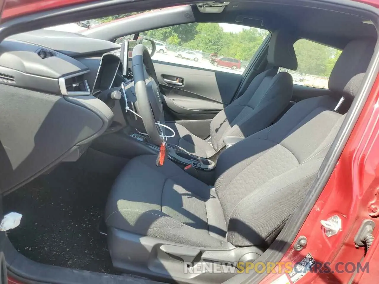 7 Фотография поврежденного автомобиля JTND4MBE7P3202277 TOYOTA COROLLA 2023