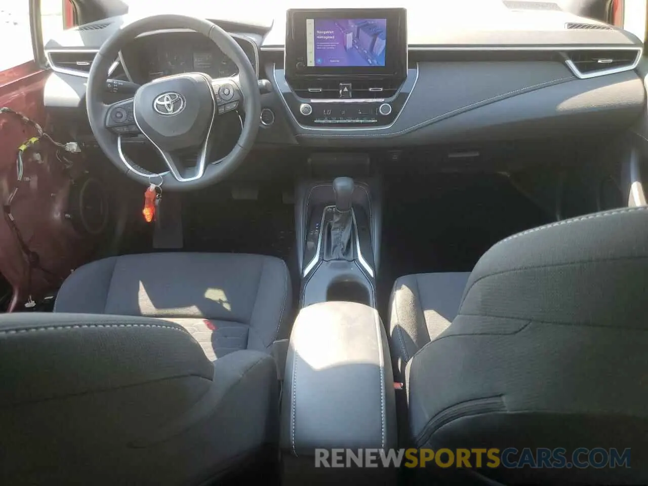 8 Фотография поврежденного автомобиля JTND4MBE7P3202277 TOYOTA COROLLA 2023