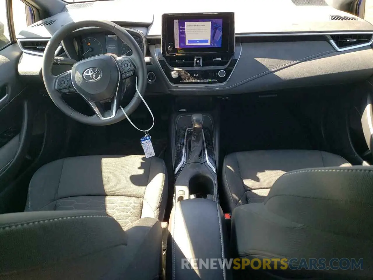 8 Фотография поврежденного автомобиля JTND4MBE8P3191869 TOYOTA COROLLA 2023