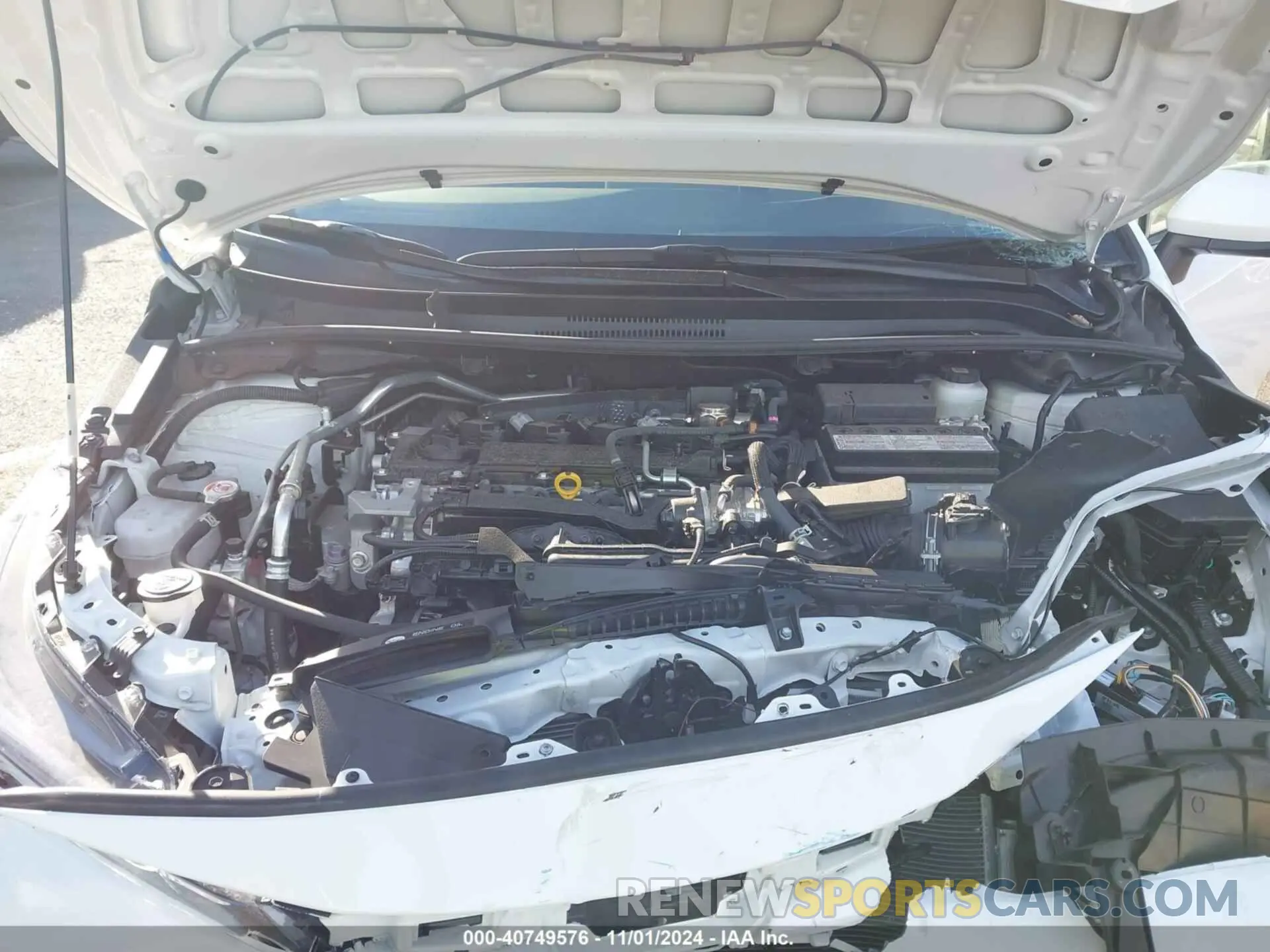 10 Photograph of a damaged car JTND4MBE8P3212669 TOYOTA COROLLA 2023