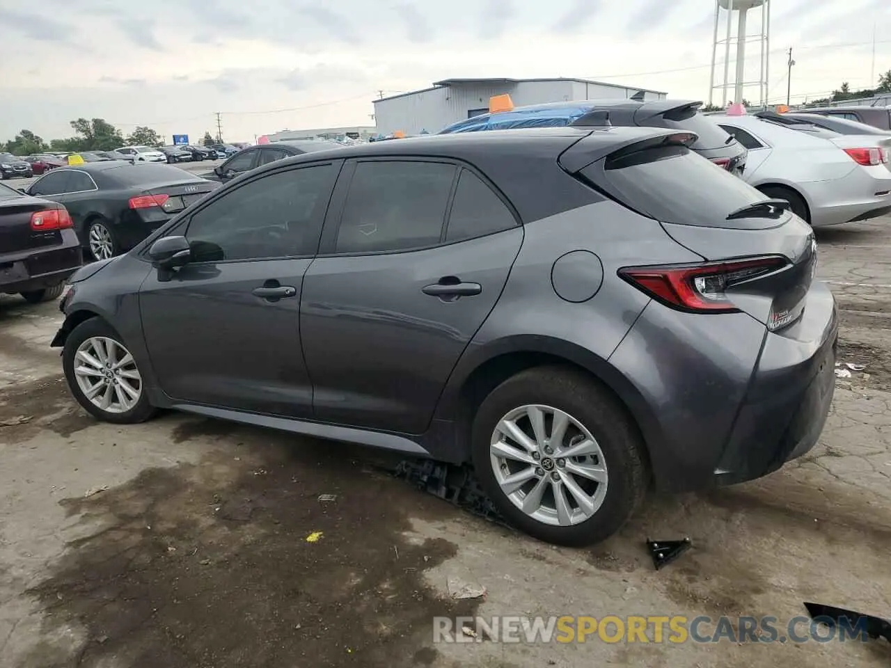 2 Photograph of a damaged car JTND4MBE8P3213031 TOYOTA COROLLA 2023