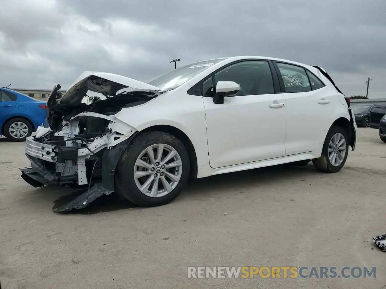 1 Фотография поврежденного автомобиля JTND4MBE9P3207772 TOYOTA COROLLA 2023