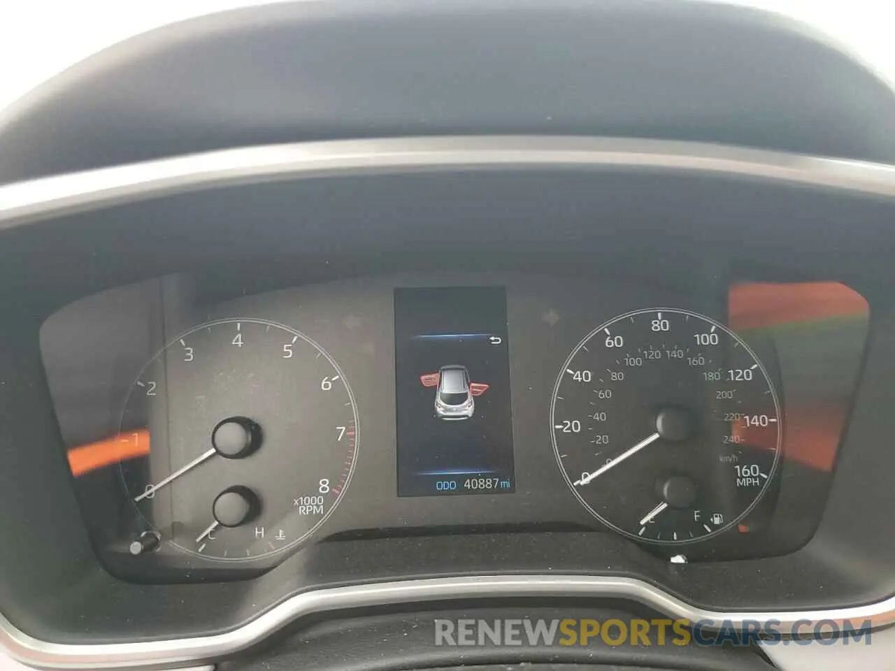 9 Фотография поврежденного автомобиля JTND4MBE9P3207772 TOYOTA COROLLA 2023