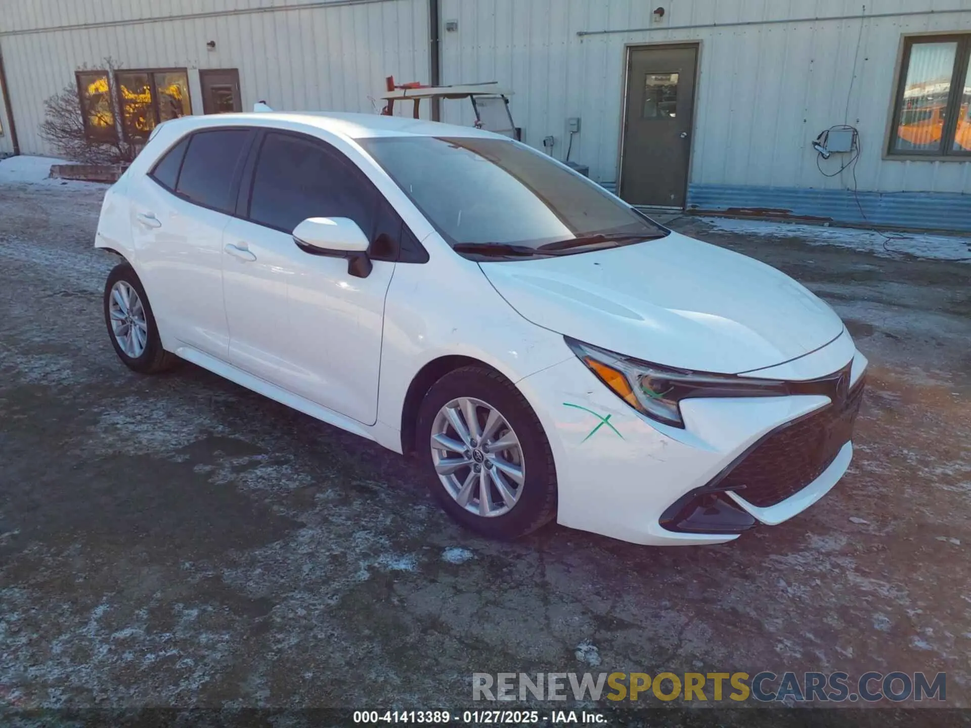 1 Фотография поврежденного автомобиля JTND4MBE9P3211742 TOYOTA COROLLA 2023