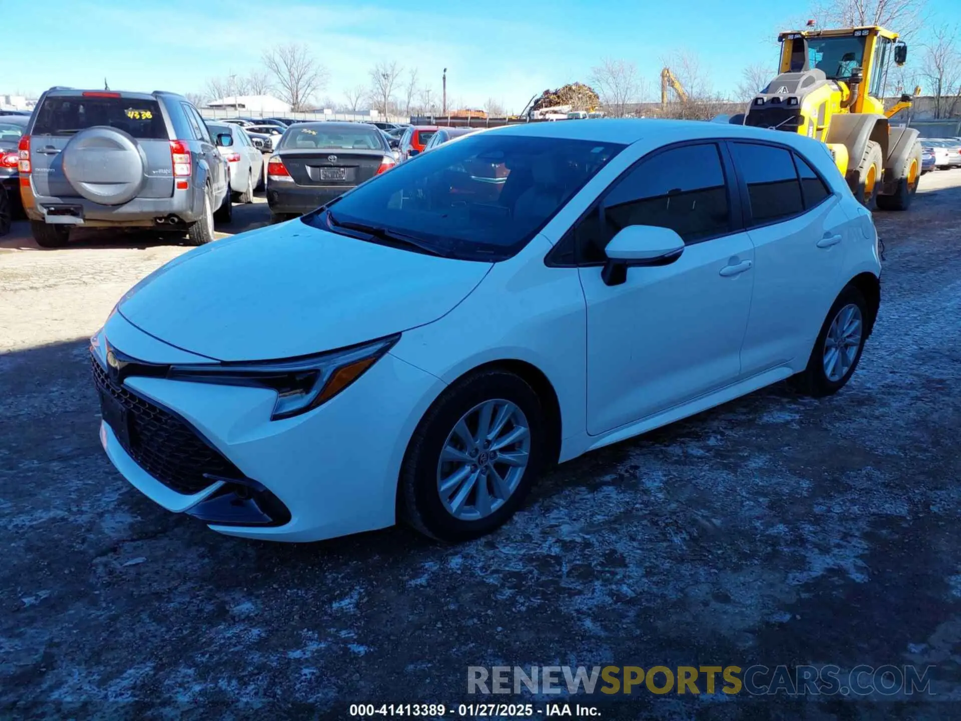 2 Фотография поврежденного автомобиля JTND4MBE9P3211742 TOYOTA COROLLA 2023