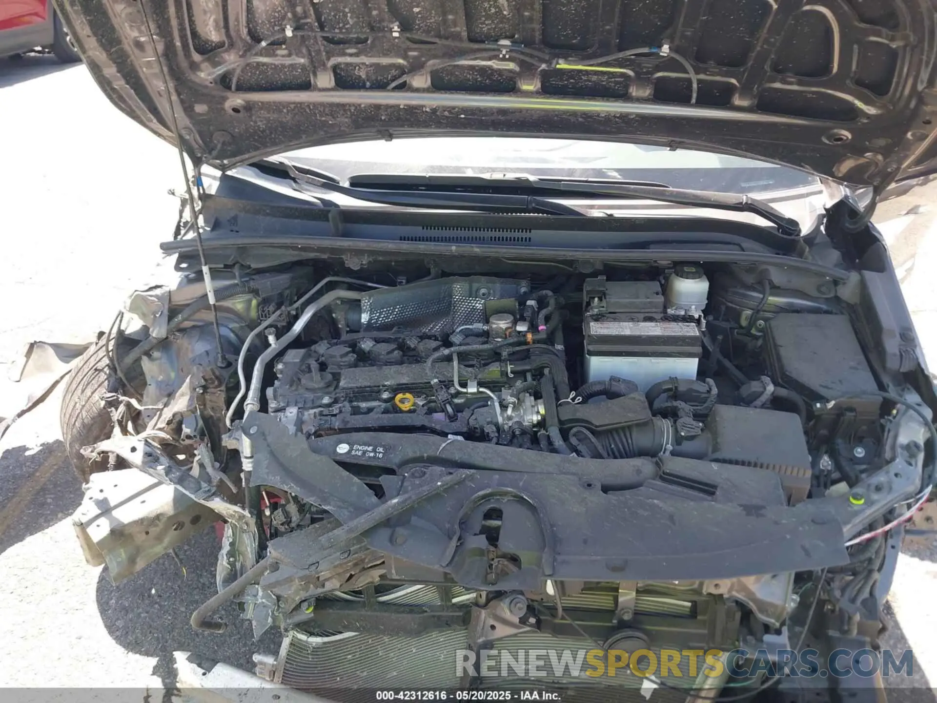 10 Photograph of a damaged car JTND4MBEXP3199388 TOYOTA COROLLA 2023