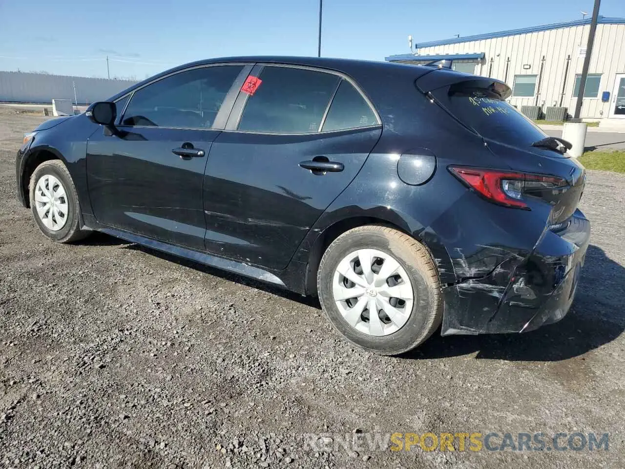2 Фотография поврежденного автомобиля JTNK4MBE1P3210088 TOYOTA COROLLA 2023