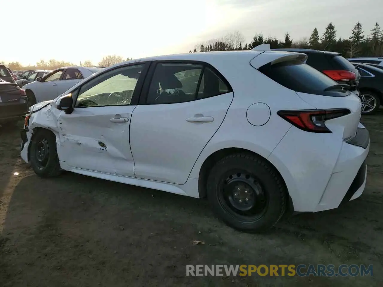 2 Фотография поврежденного автомобиля JTNK4MBE4P3200610 TOYOTA COROLLA 2023