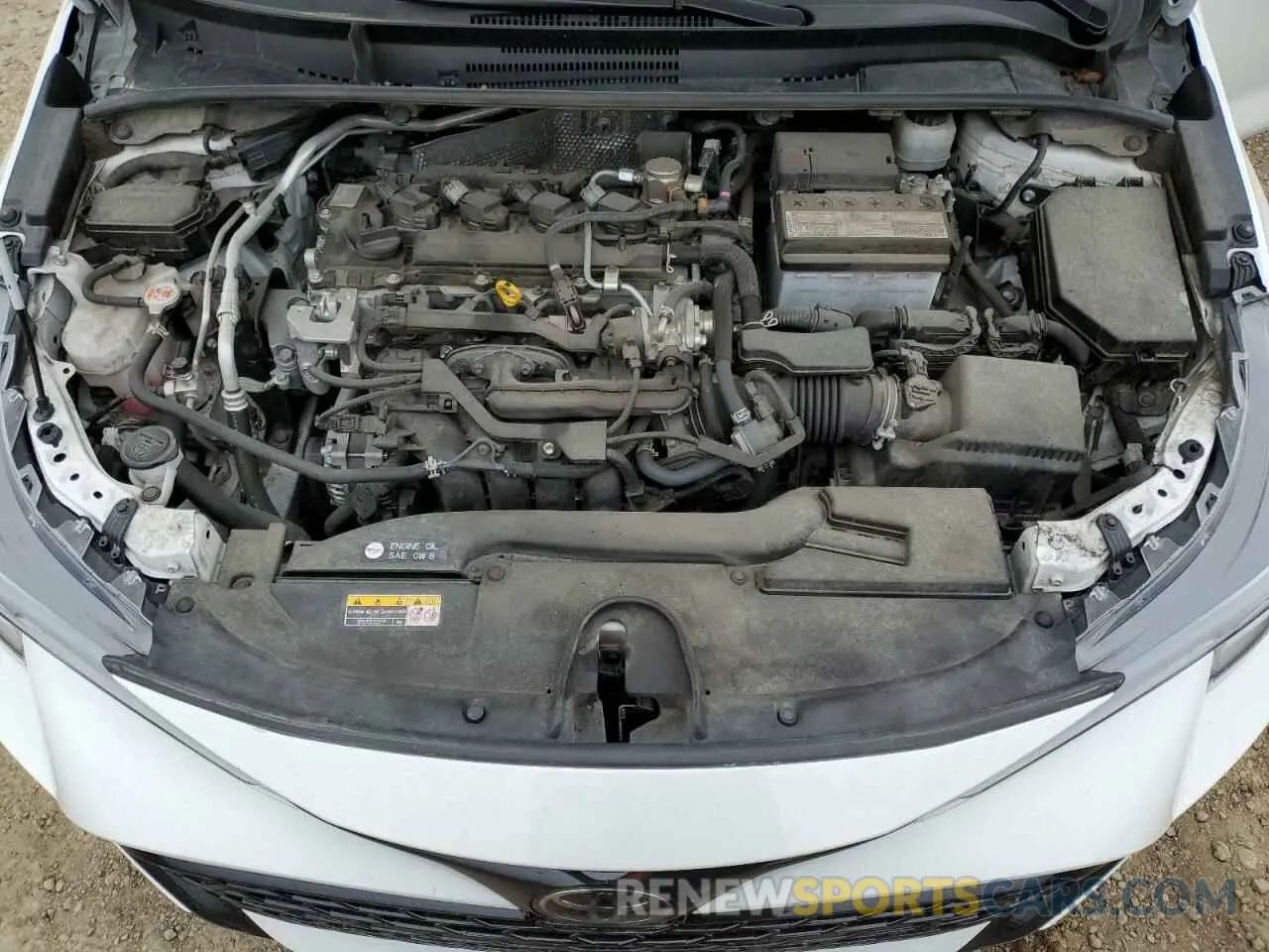 11 Фотография поврежденного автомобиля JTNK4MBE8P3205003 TOYOTA COROLLA 2023