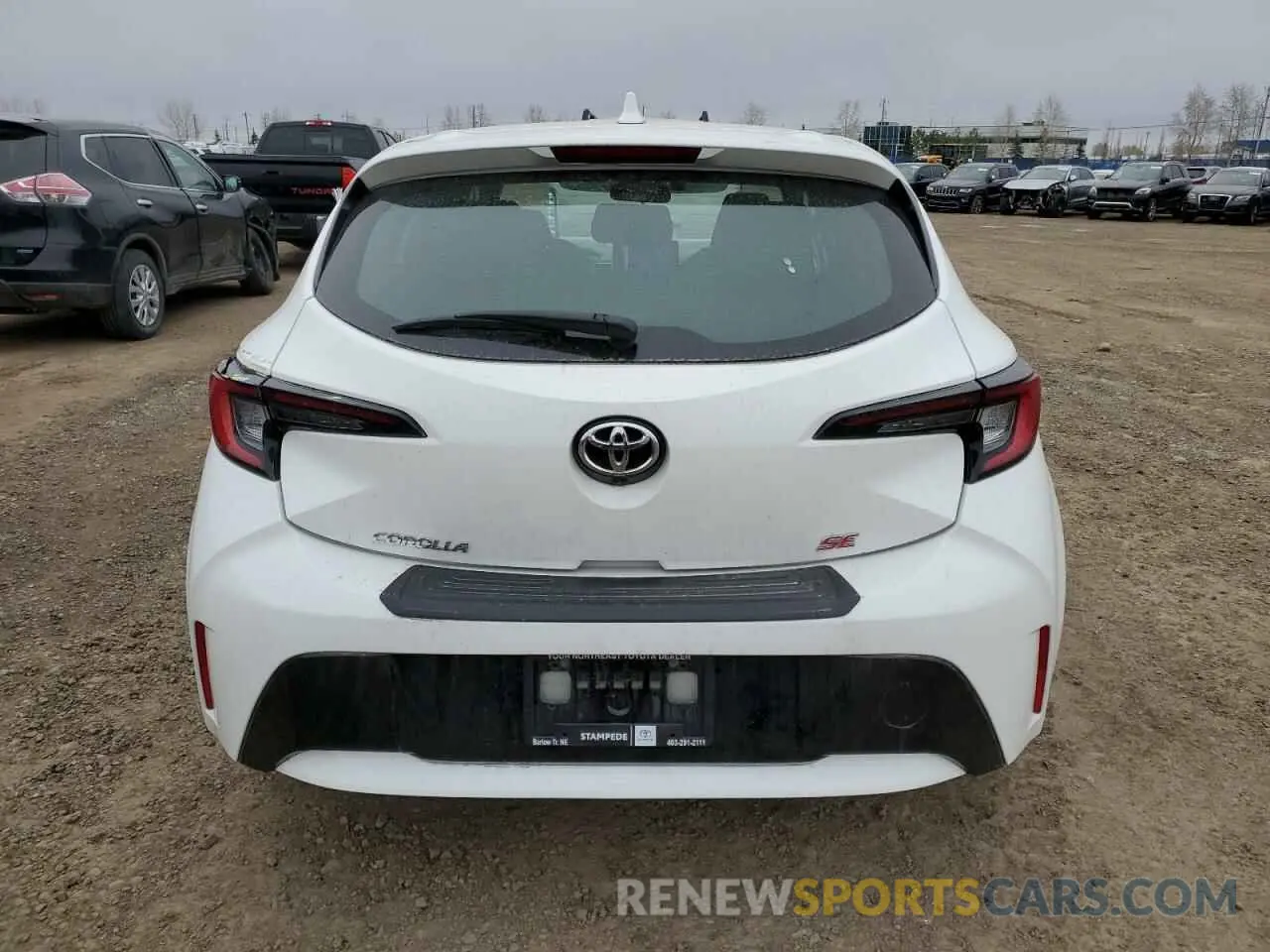 6 Фотография поврежденного автомобиля JTNK4MBE8P3205003 TOYOTA COROLLA 2023