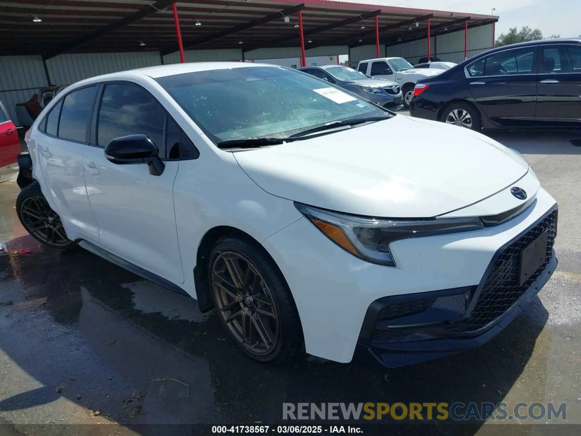 1 Photograph of a damaged car 5YFB4MCE2RP204510 TOYOTA COROLLA 2024