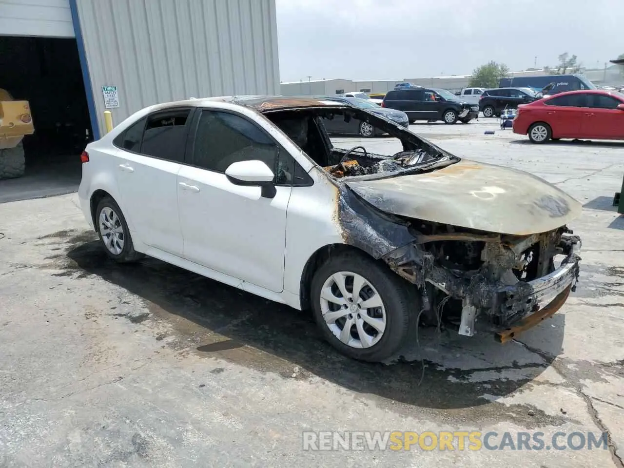 4 Photograph of a damaged car 5YFB4MDE0RP081837 TOYOTA COROLLA 2024