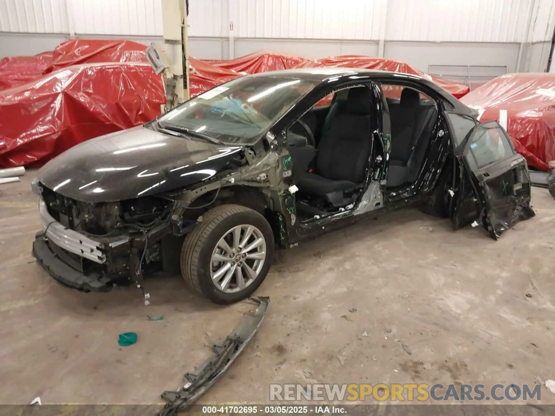 2 Photograph of a damaged car 5YFB4MDE0RP082812 TOYOTA COROLLA 2024