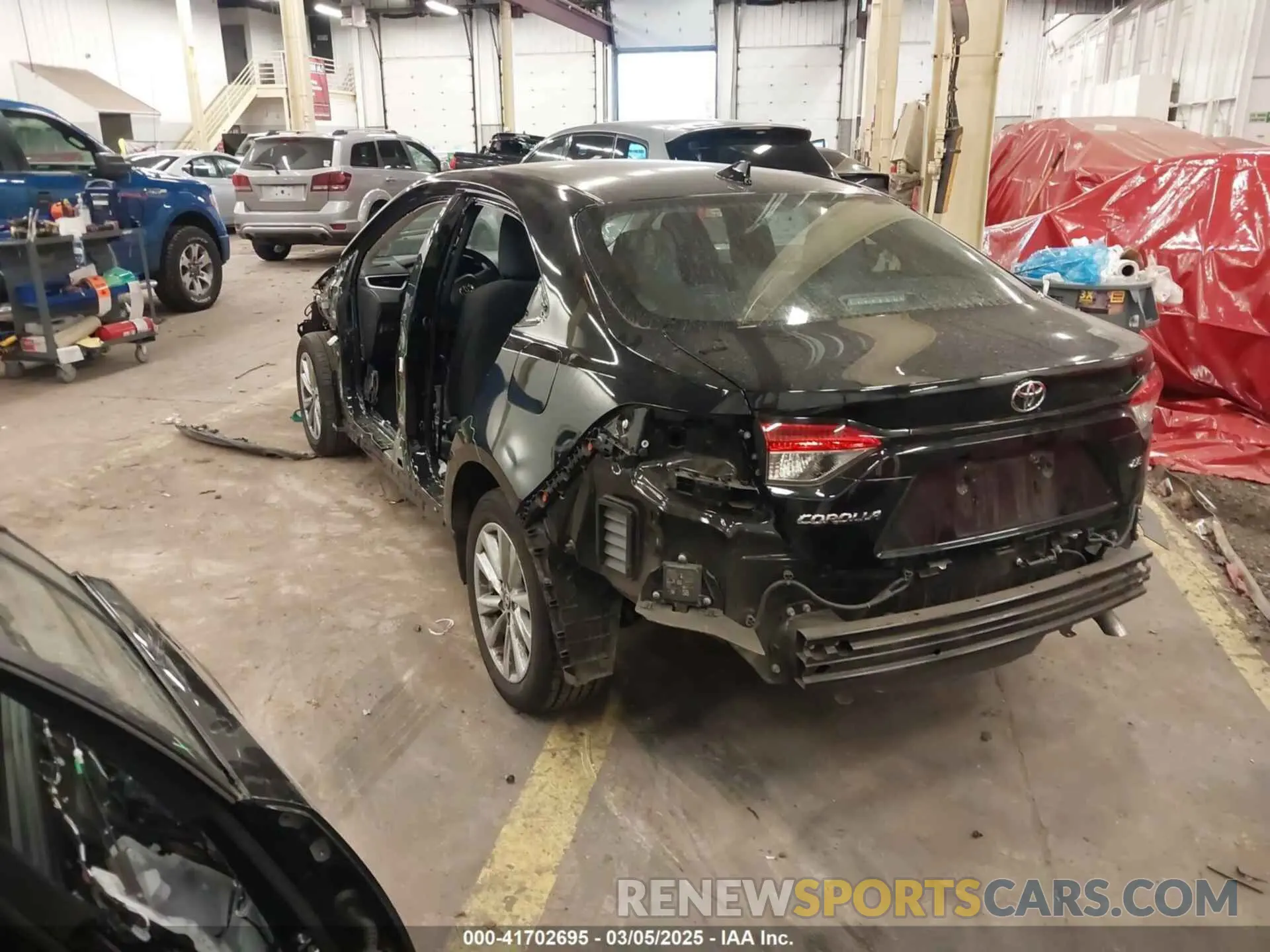 3 Photograph of a damaged car 5YFB4MDE0RP082812 TOYOTA COROLLA 2024